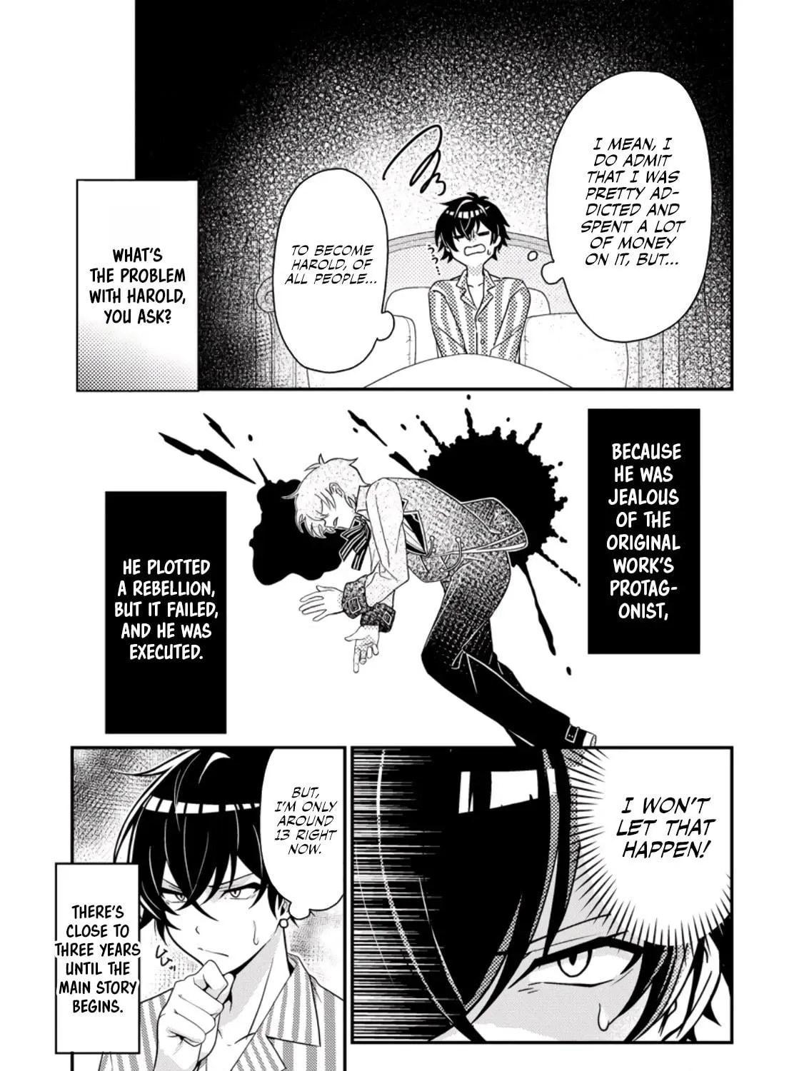 The Incompetent Villainous Prince Wants to Survive ~I was Reincarnated Into a Romance RPG as a Mob Villain, But I will Ignore the Original Work and Aim to Become the Strongest~ Chapter 1 page 11 - 