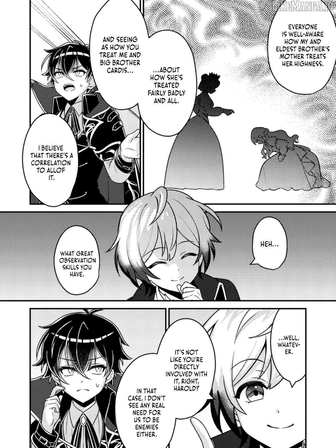 The Incompetent Villainous Prince Wants to Survive ~I was Reincarnated Into a Romance RPG as a Mob Villain, But I will Ignore the Original Work and Aim to Become the Strongest~ Chapter 10.1 page 13 - 