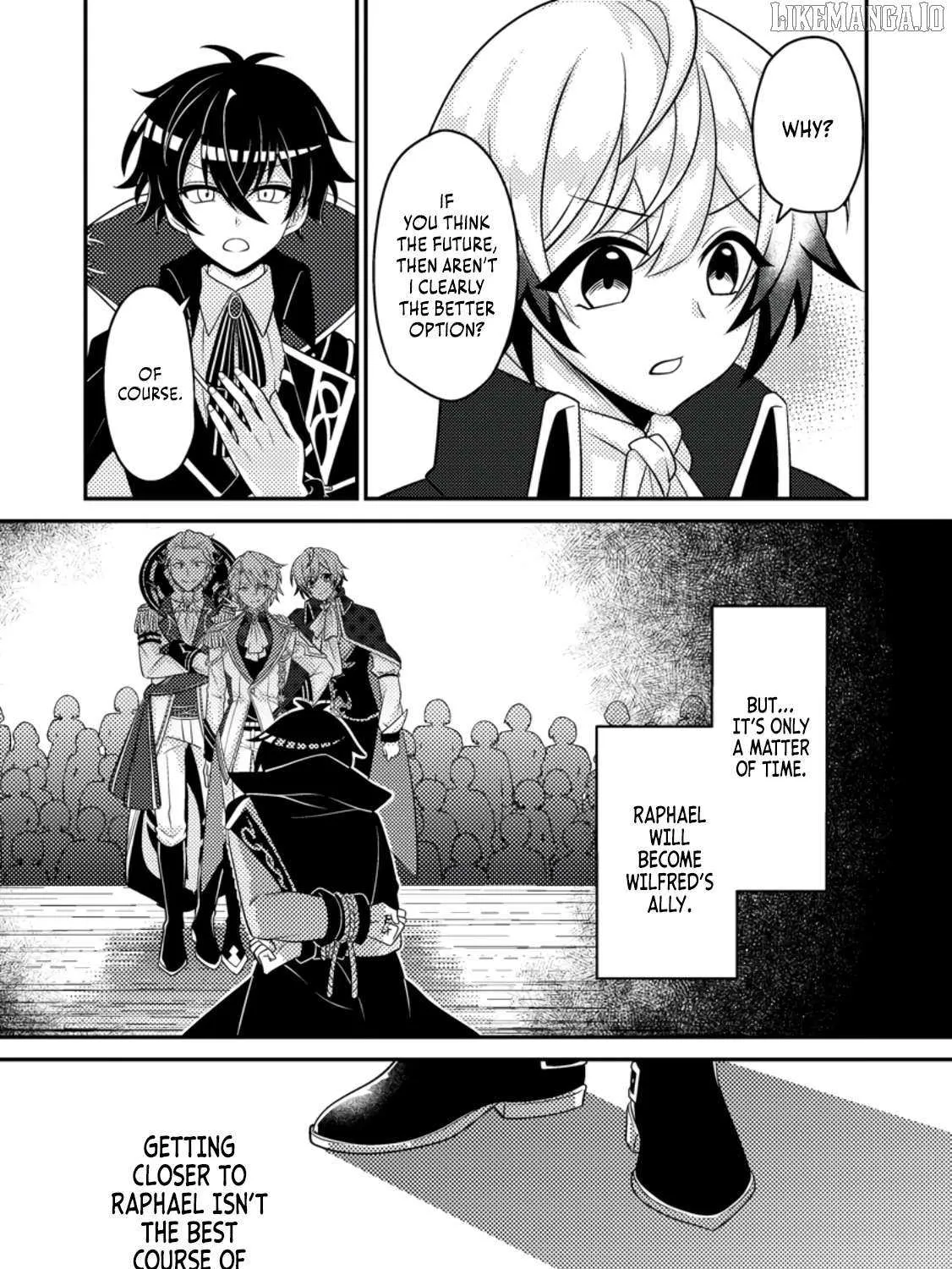 The Incompetent Villainous Prince Wants to Survive ~I was Reincarnated Into a Romance RPG as a Mob Villain, But I will Ignore the Original Work and Aim to Become the Strongest~ Chapter 10.1 page 19 - 