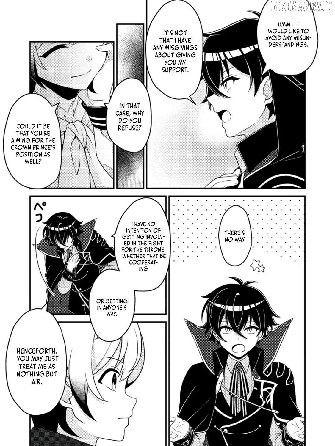 The Incompetent Villainous Prince Wants to Survive ~I was Reincarnated Into a Romance RPG as a Mob Villain, But I will Ignore the Original Work and Aim to Become the Strongest~ Chapter 10.1 page 23 - 