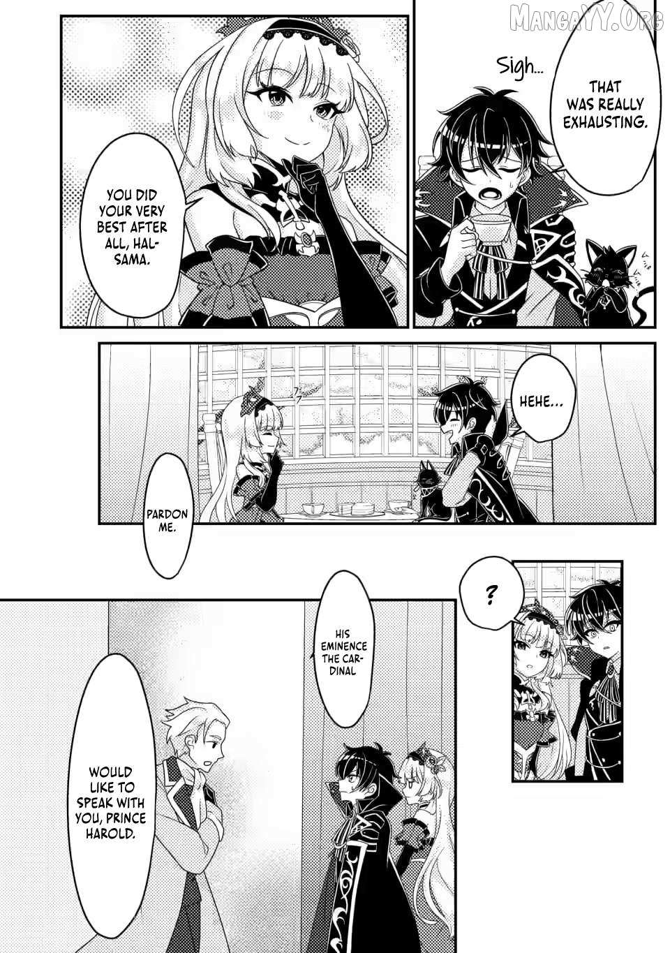 The Incompetent Villainous Prince Wants to Survive ~I was Reincarnated Into a Romance RPG as a Mob Villain, But I will Ignore the Original Work and Aim to Become the Strongest~ Chapter 14.1 page 9 - 