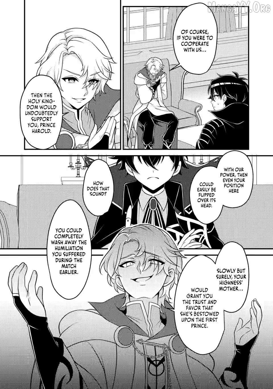 The Incompetent Villainous Prince Wants to Survive ~I was Reincarnated Into a Romance RPG as a Mob Villain, But I will Ignore the Original Work and Aim to Become the Strongest~ Chapter 14.2 page 10 - 