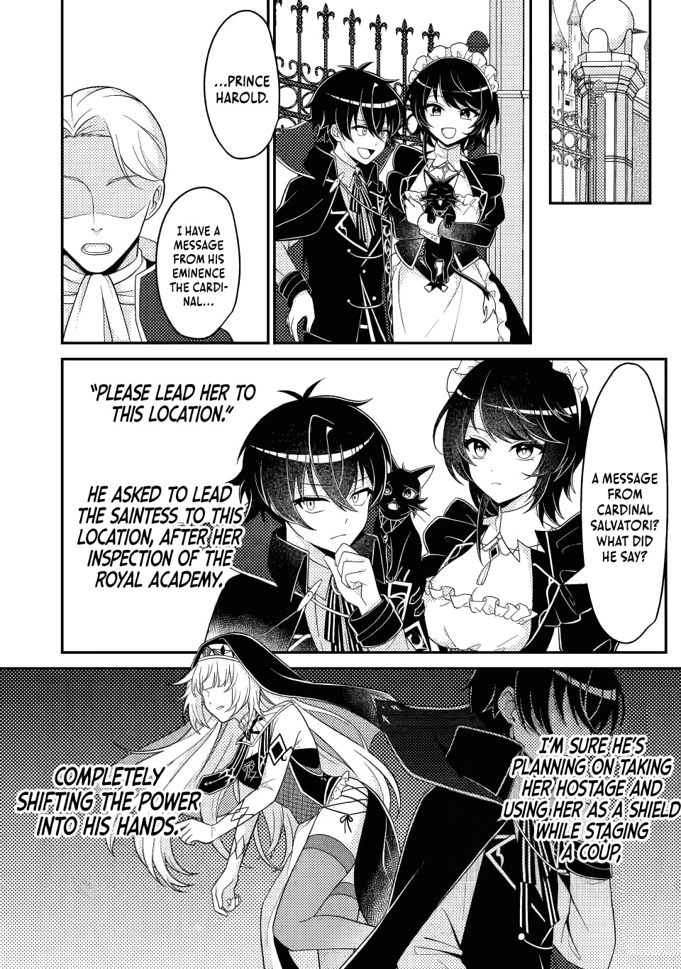 The Incompetent Villainous Prince Wants to Survive ~I was Reincarnated Into a Romance RPG as a Mob Villain, But I will Ignore the Original Work and Aim to Become the Strongest~ Chapter 14.3 page 2 - 