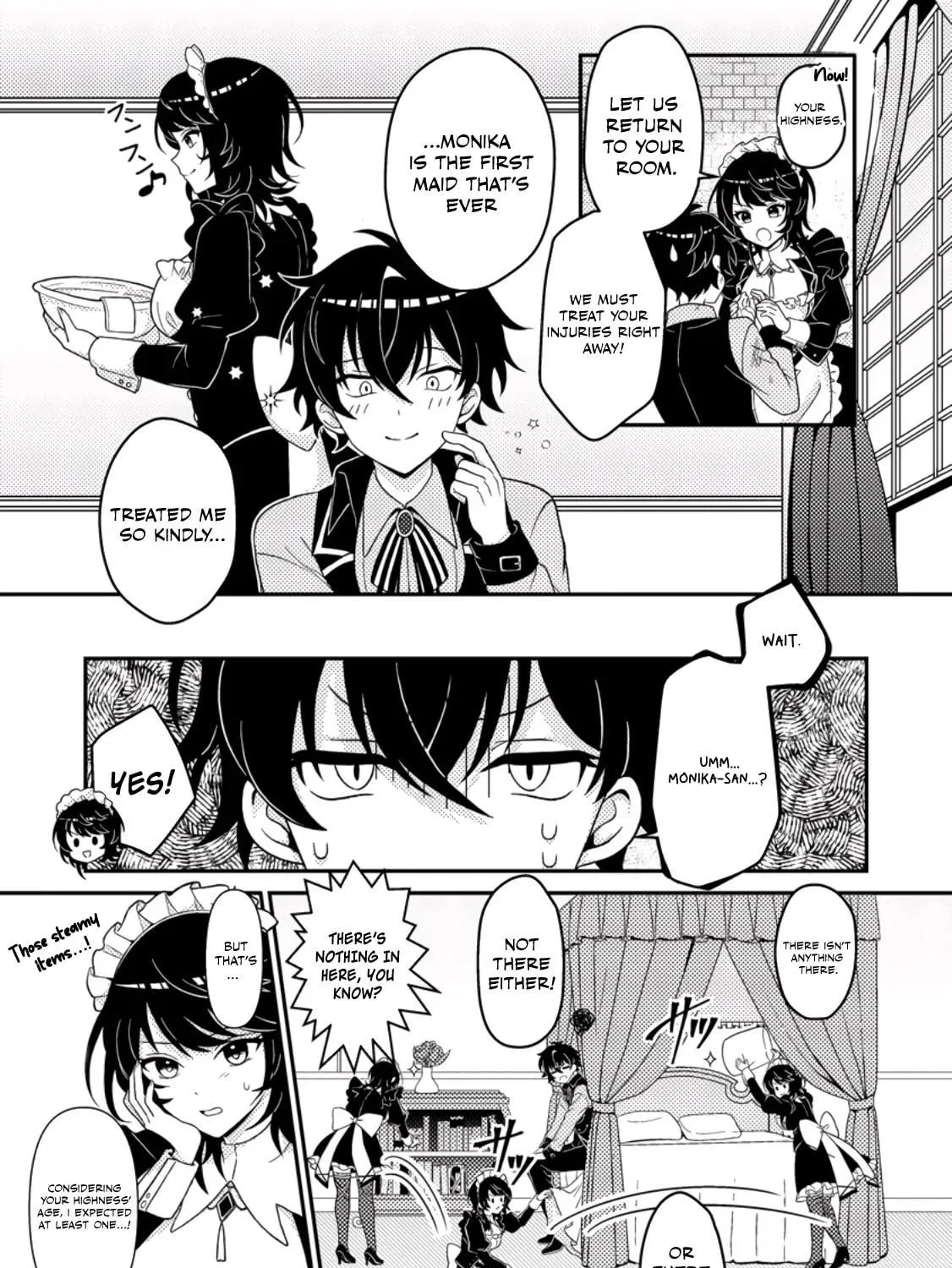 The Incompetent Villainous Prince Wants to Survive ~I was Reincarnated Into a Romance RPG as a Mob Villain, But I will Ignore the Original Work and Aim to Become the Strongest~ Chapter 2 page 35 - 
