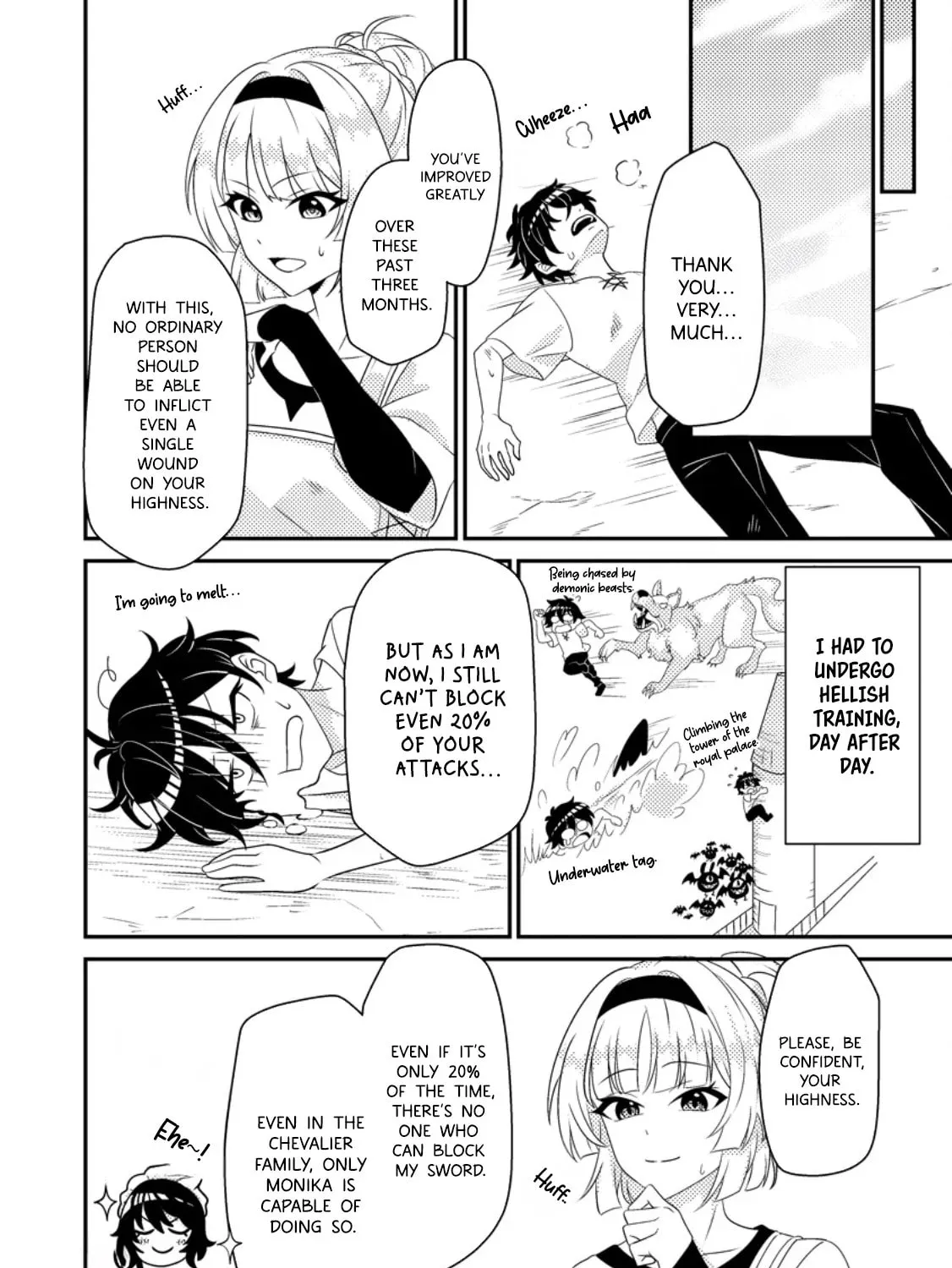 The Incompetent Villainous Prince Wants to Survive ~I was Reincarnated Into a Romance RPG as a Mob Villain, But I will Ignore the Original Work and Aim to Become the Strongest~ Chapter 3 page 37 - 