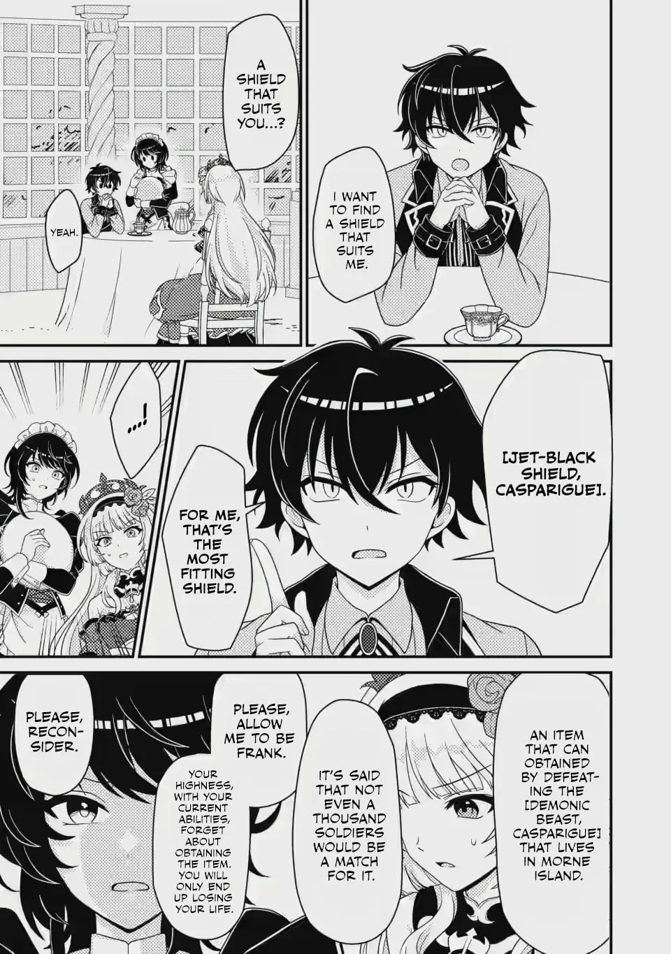 The Incompetent Villainous Prince Wants to Survive ~I was Reincarnated Into a Romance RPG as a Mob Villain, But I will Ignore the Original Work and Aim to Become the Strongest~ Chapter 3 page 43 - 