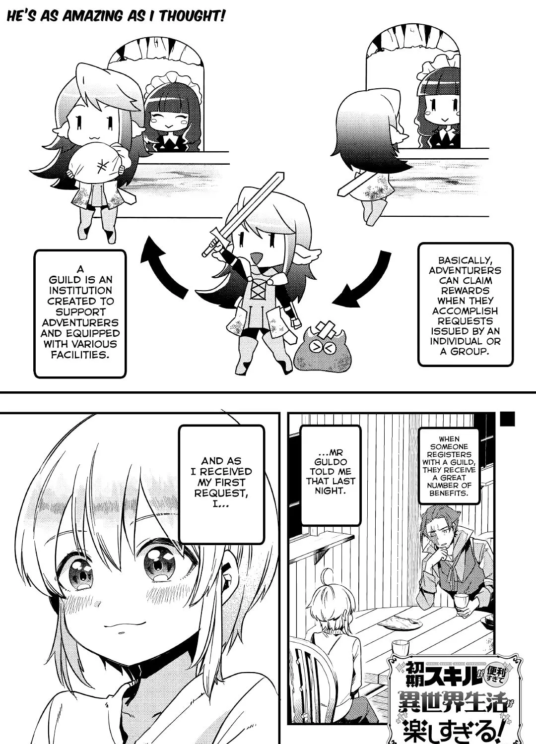 The Initial Skill is too "Convenient" and Life in Otherworld is too Fun! Chapter 3 page 1 - 