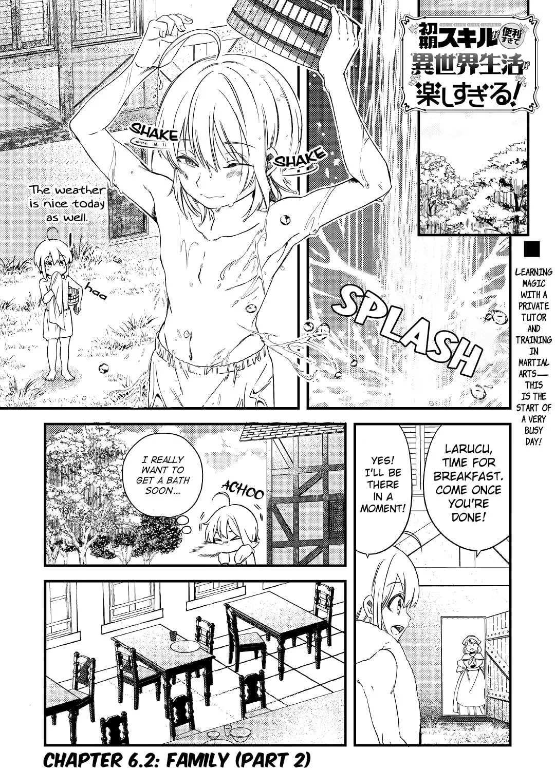 The Initial Skill is too "Convenient" and Life in Otherworld is too Fun! Chapter 6.2 page 1 - 