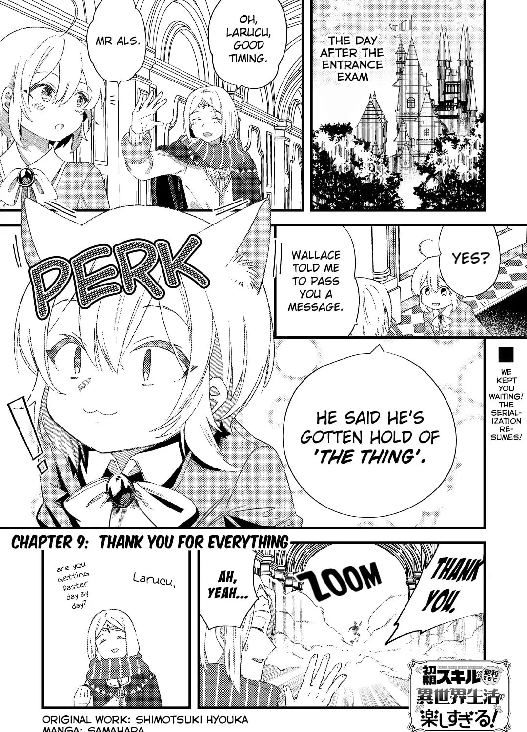 The Initial Skill is too "Convenient" and Life in Otherworld is too Fun! Chapter 9 page 1 - 