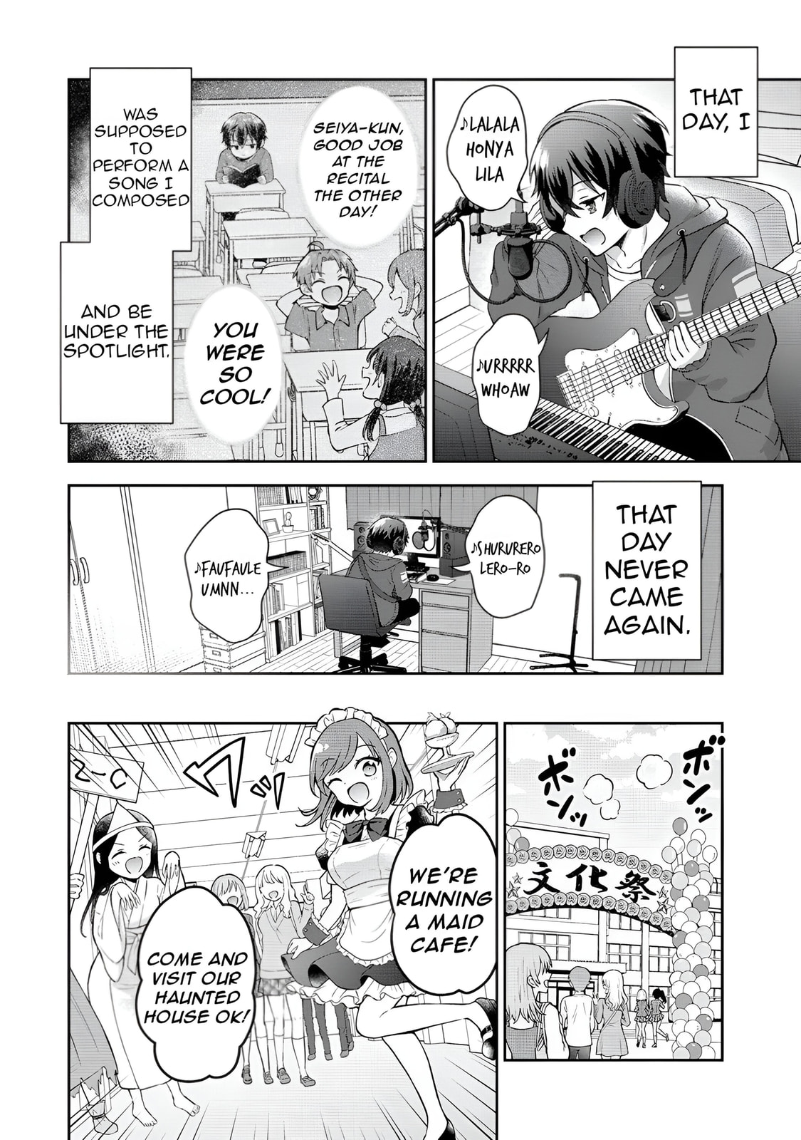The "Inkya" Girl Sitting Next to Me Was My Favorite Singer. Sing My Song! Chapter 1 page 21 - 