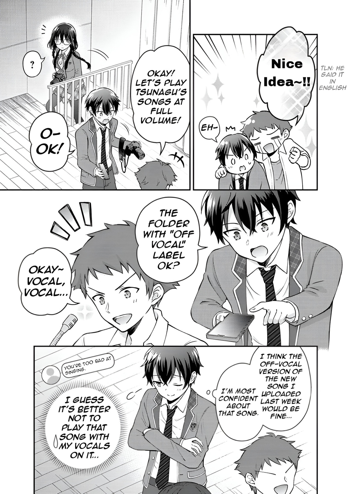 The "Inkya" Girl Sitting Next to Me Was My Favorite Singer. Sing My Song! Chapter 1 page 28 - 