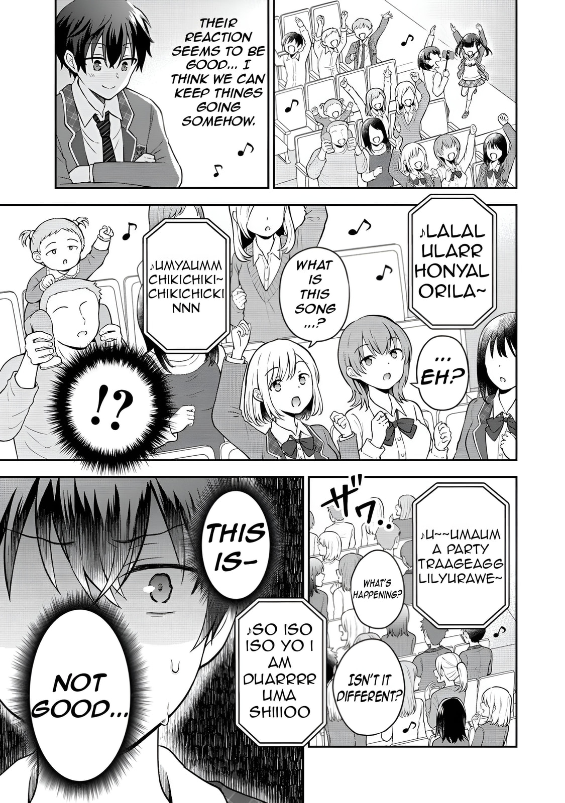 The "Inkya" Girl Sitting Next to Me Was My Favorite Singer. Sing My Song! Chapter 1 page 30 - 