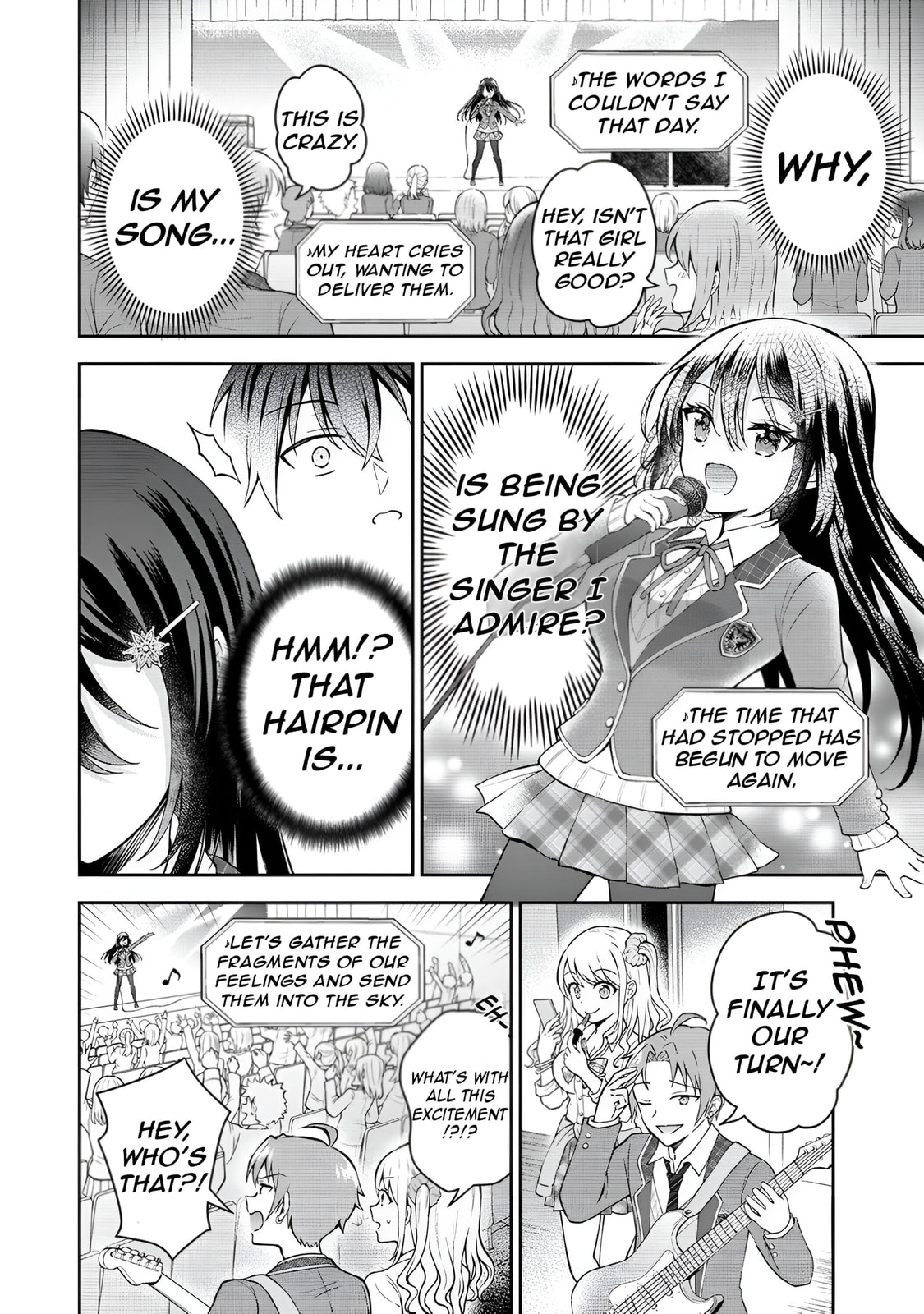 The "Inkya" Girl Sitting Next to Me Was My Favorite Singer. Sing My Song! Chapter 1 page 37 - 