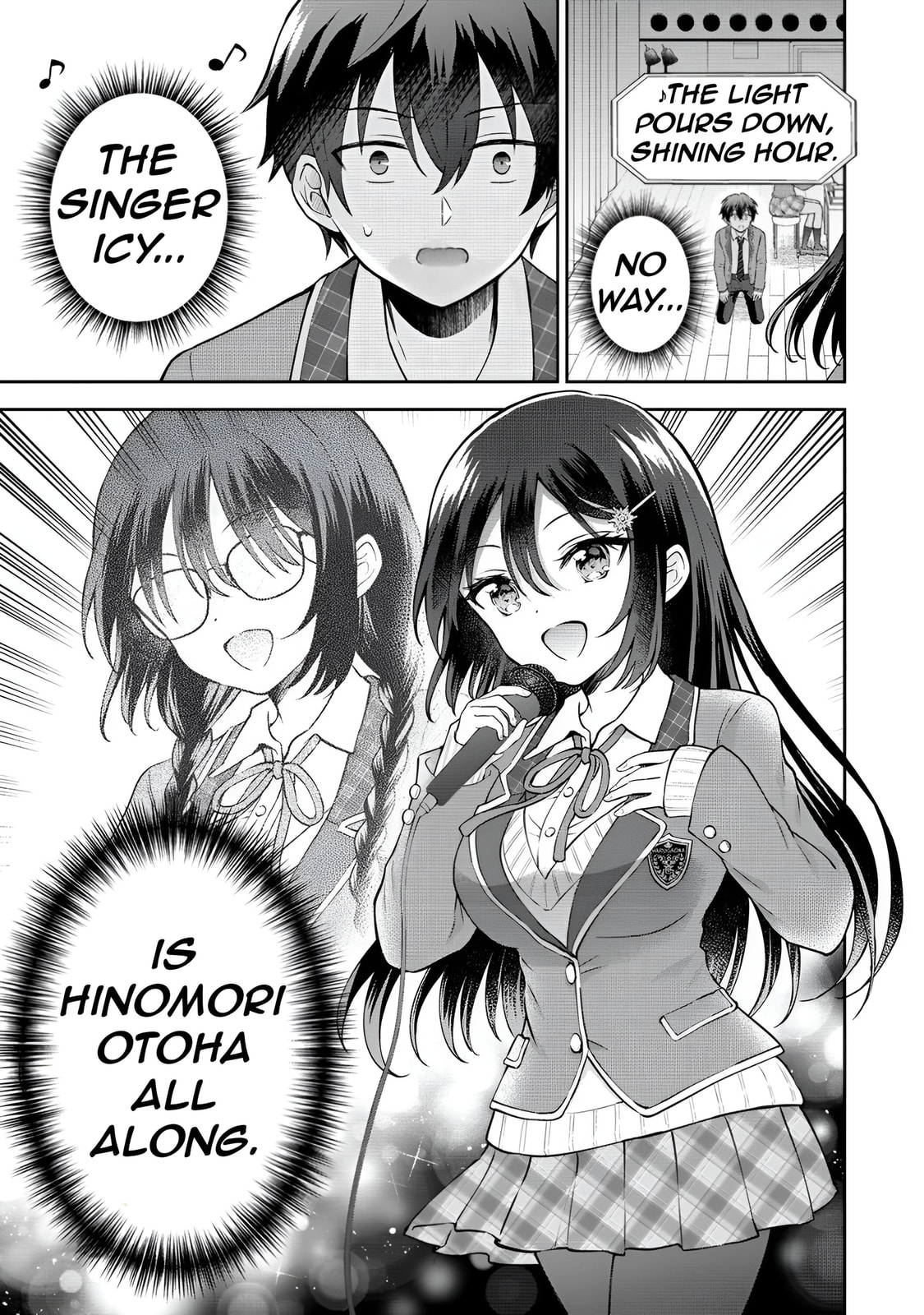The "Inkya" Girl Sitting Next to Me Was My Favorite Singer. Sing My Song! Chapter 1 page 38 - 