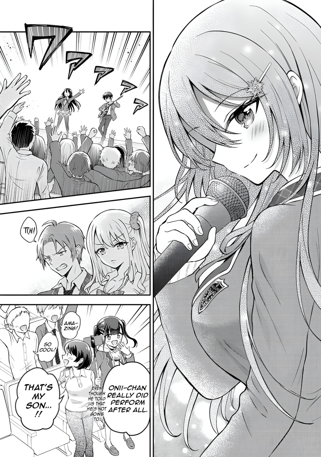 The "Inkya" Girl Sitting Next to Me Was My Favorite Singer. Sing My Song! Chapter 1 page 42 - 