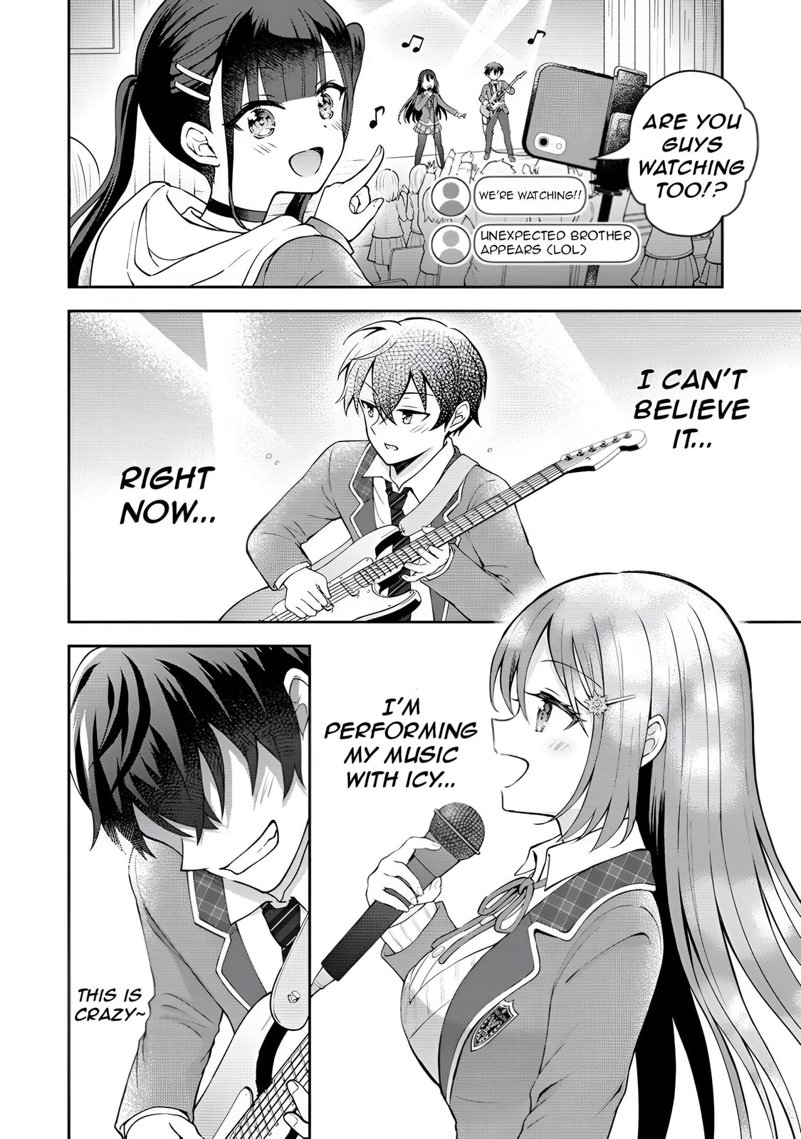 The "Inkya" Girl Sitting Next to Me Was My Favorite Singer. Sing My Song! Chapter 1 page 43 - 