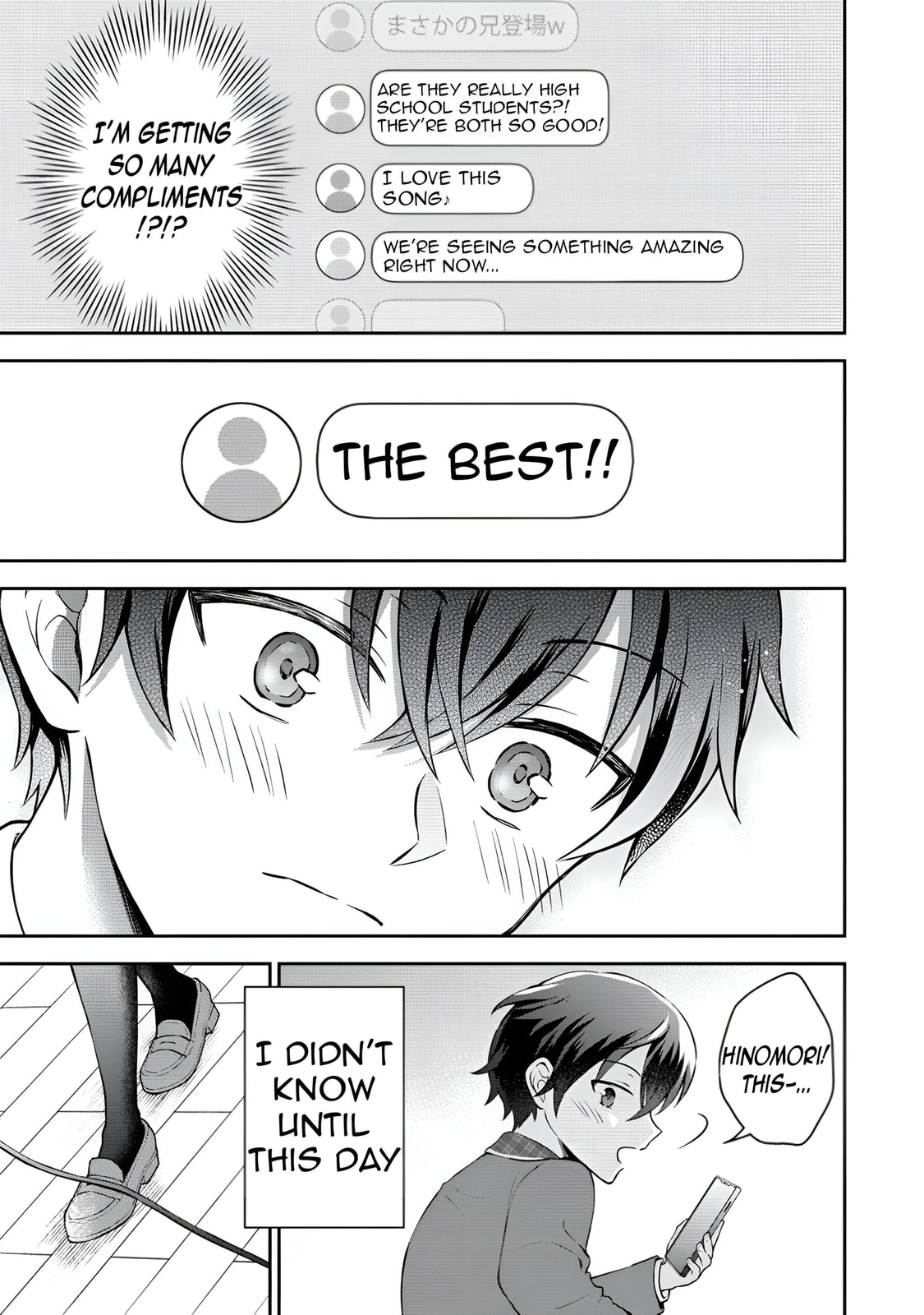 The "Inkya" Girl Sitting Next to Me Was My Favorite Singer. Sing My Song! Chapter 1 page 46 - 
