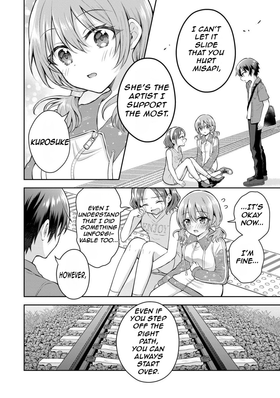 The "Inkya" Girl Sitting Next to Me Was My Favorite Singer. Sing My Song! Chapter 13 page 17 - 