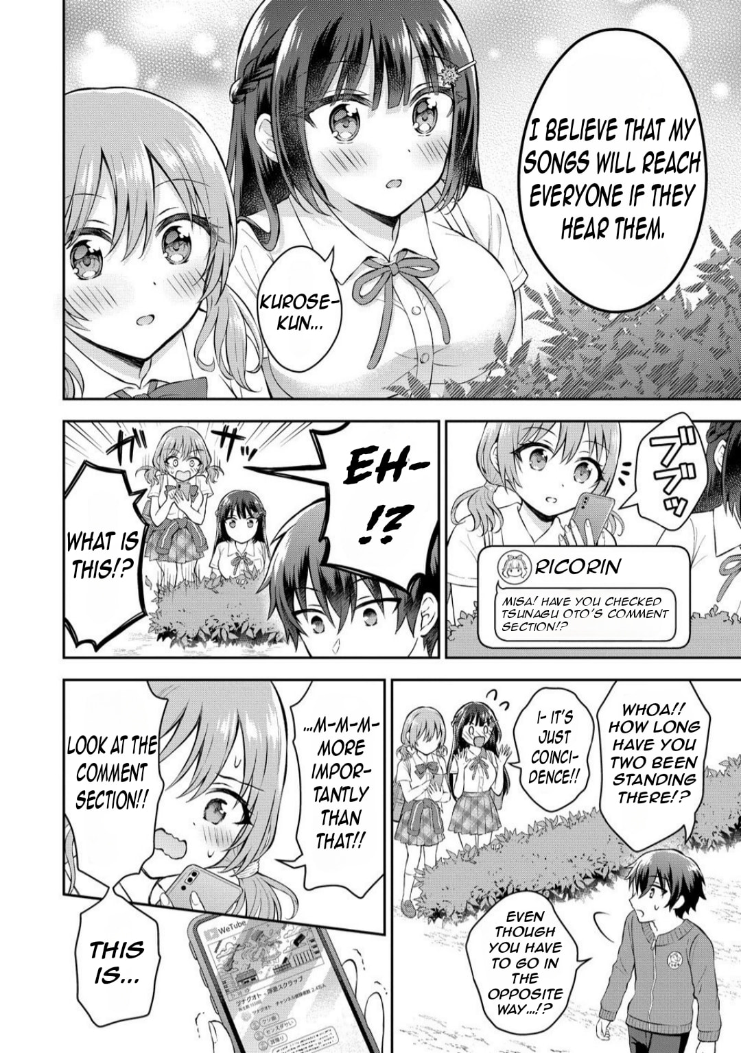 The "Inkya" Girl Sitting Next to Me Was My Favorite Singer. Sing My Song! Chapter 14.2 page 15 - 