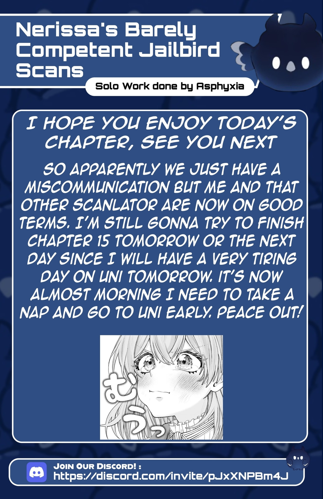 The "Inkya" Girl Sitting Next to Me Was My Favorite Singer. Sing My Song! Chapter 14.2 page 17 - 