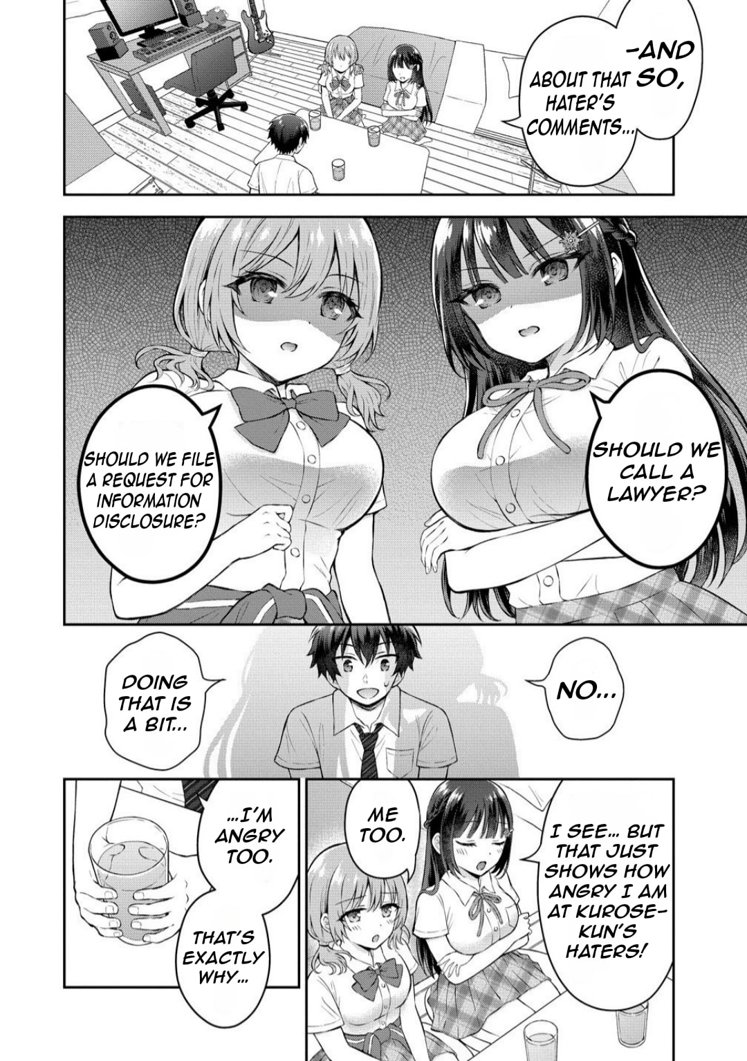 The "Inkya" Girl Sitting Next to Me Was My Favorite Singer. Sing My Song! Chapter 14.2 page 5 - 