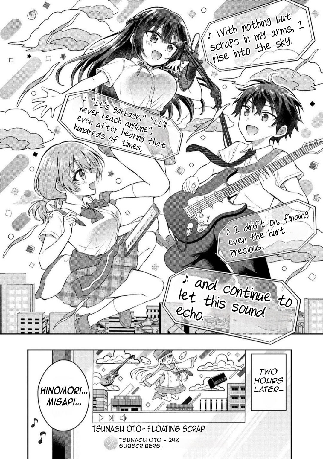 The "Inkya" Girl Sitting Next to Me Was My Favorite Singer. Sing My Song! Chapter 14.2 page 7 - 