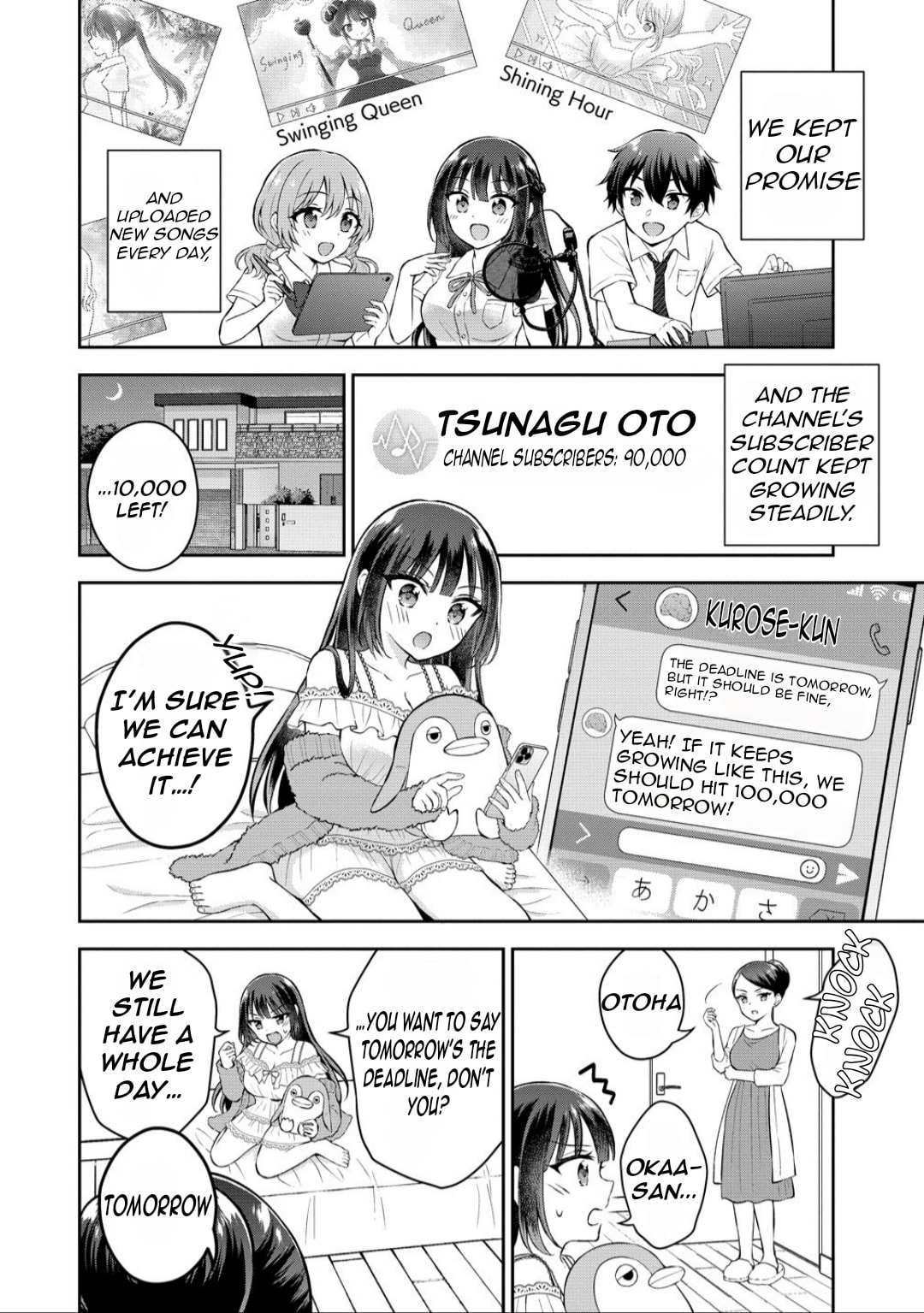 The "Inkya" Girl Sitting Next to Me Was My Favorite Singer. Sing My Song! Chapter 15 page 12 - 