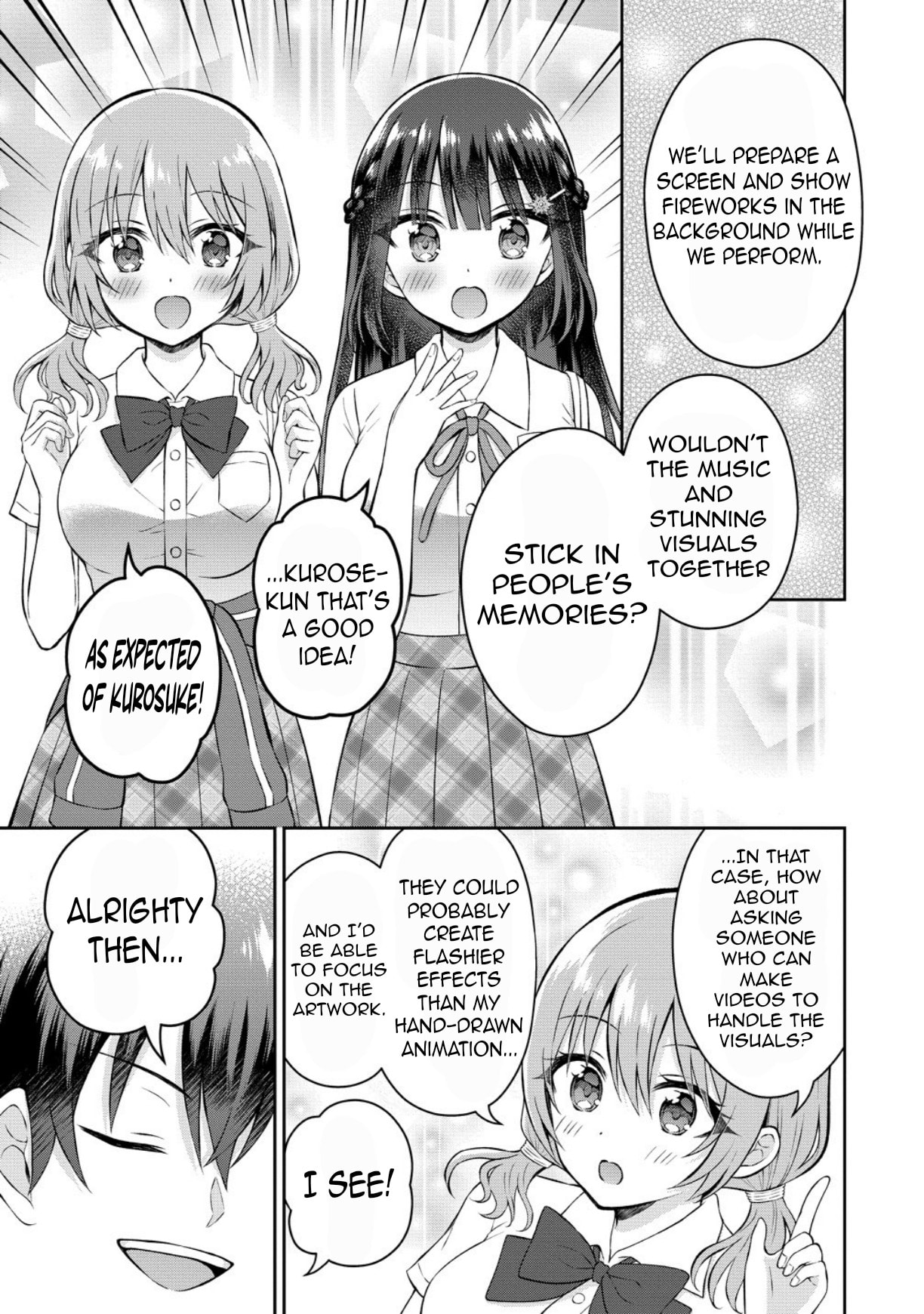 The "Inkya" Girl Sitting Next to Me Was My Favorite Singer. Sing My Song! Chapter 18 page 32 - 