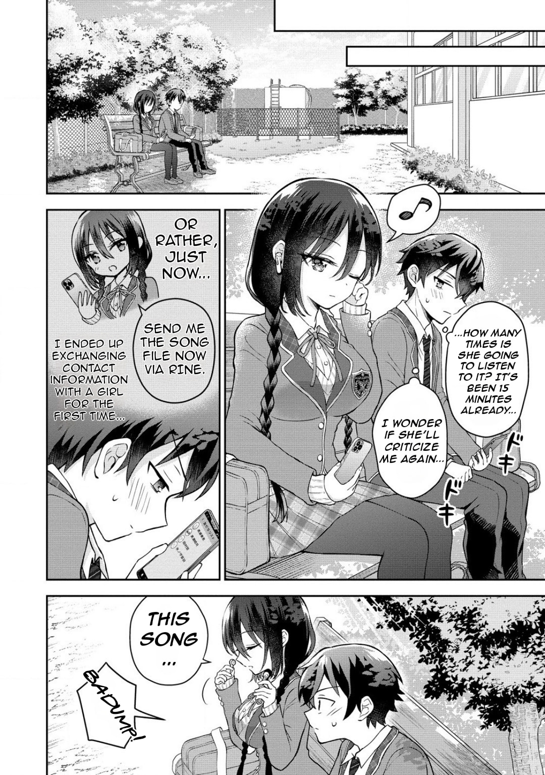The "Inkya" Girl Sitting Next to Me Was My Favorite Singer. Sing My Song! Chapter 3.1 page 11 - 