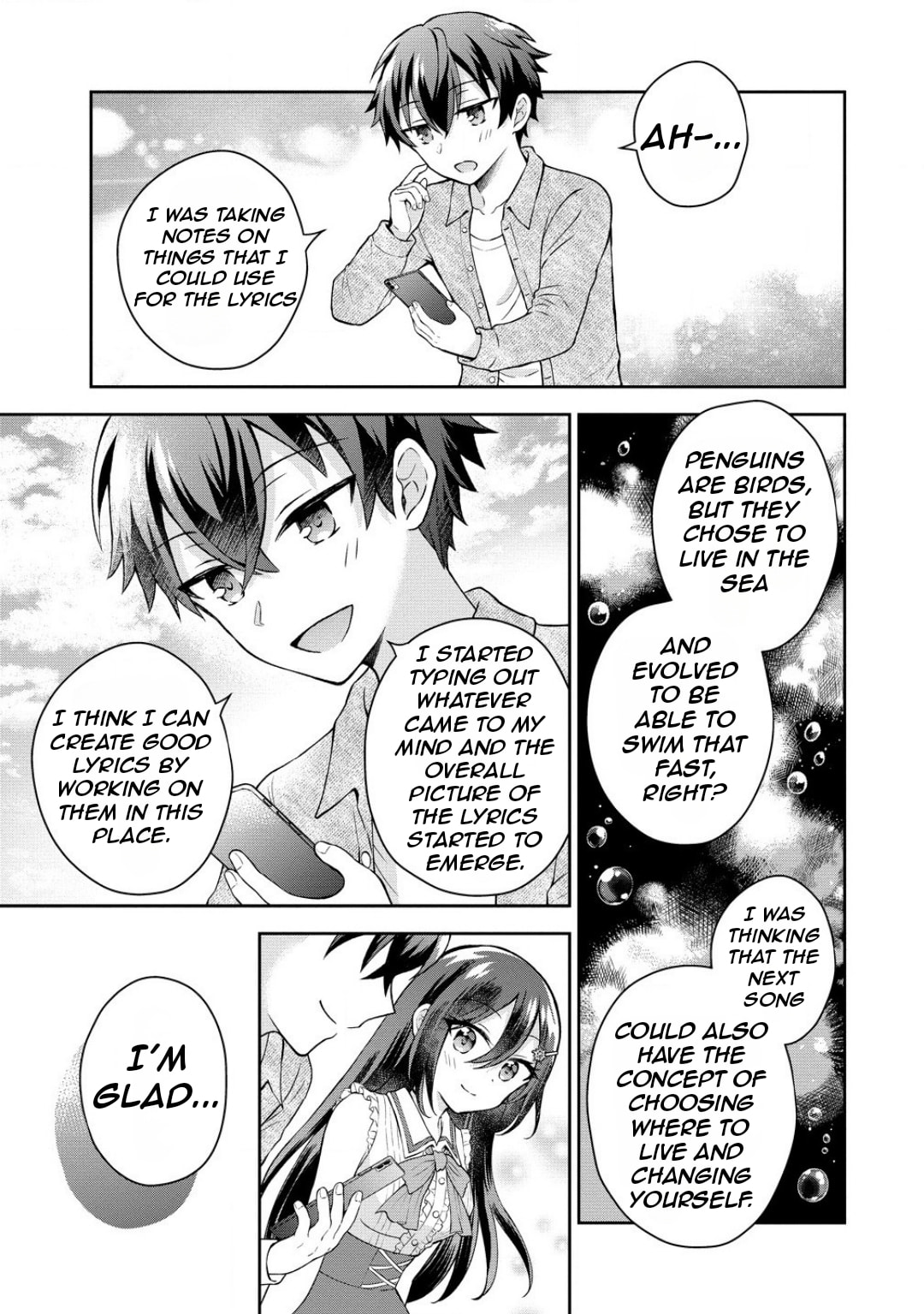 The "Inkya" Girl Sitting Next to Me Was My Favorite Singer. Sing My Song! Chapter 4.2 page 9 - 