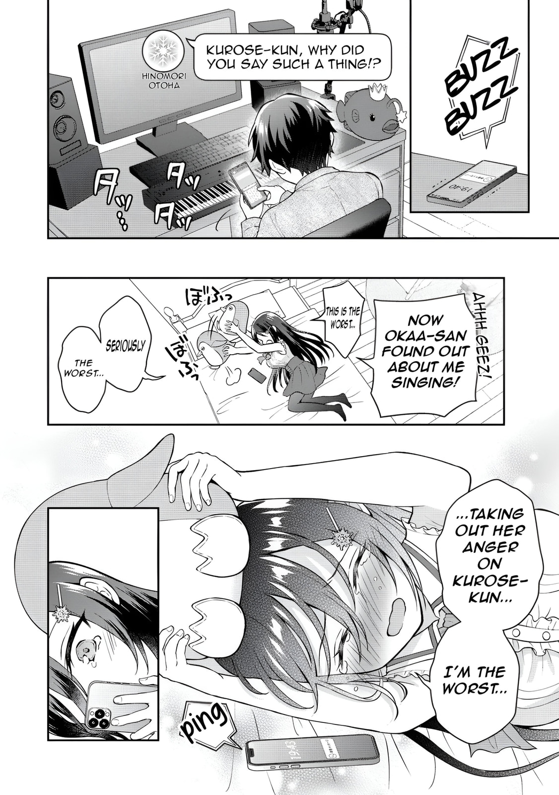 The "Inkya" Girl Sitting Next to Me Was My Favorite Singer. Sing My Song! Chapter 5.2 page 11 - 