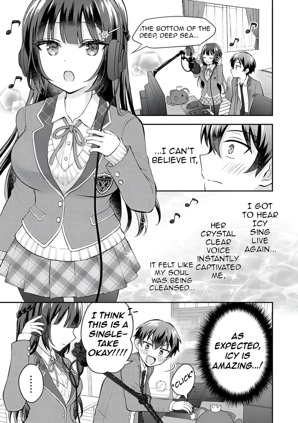 The "Inkya" Girl Sitting Next to Me Was My Favorite Singer. Sing My Song! Chapter 6 page 20 - 