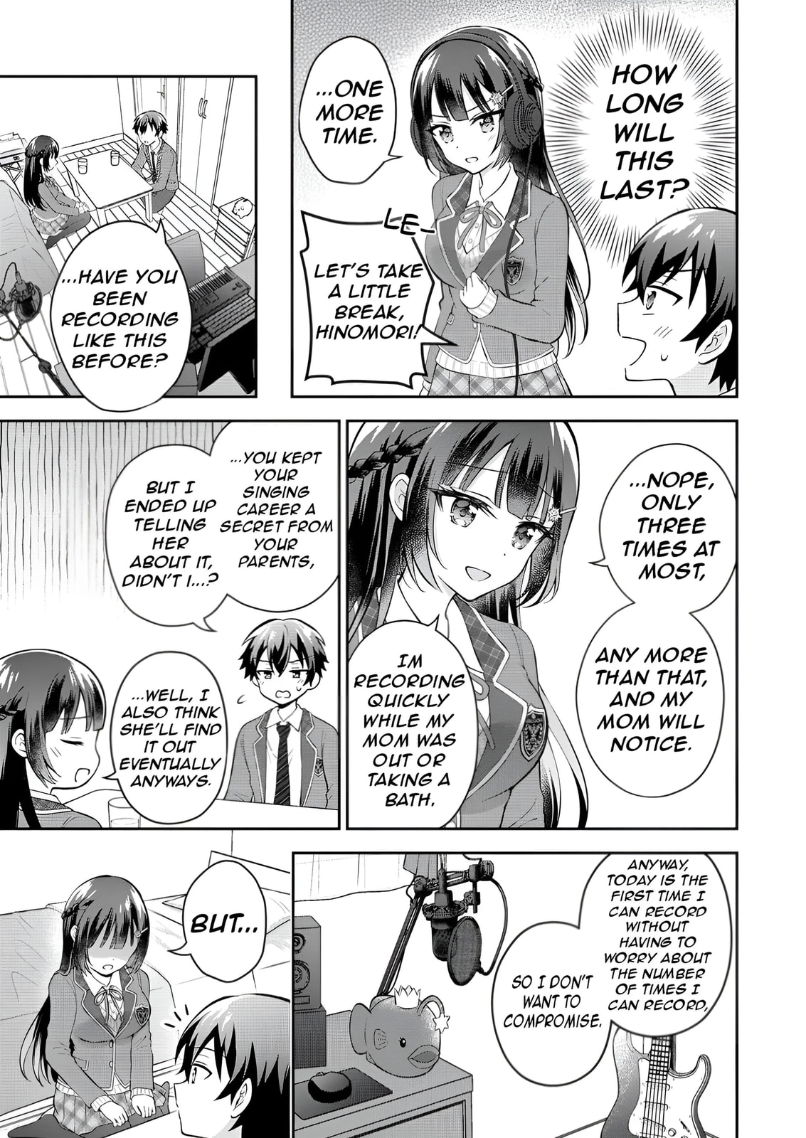 The "Inkya" Girl Sitting Next to Me Was My Favorite Singer. Sing My Song! Chapter 6 page 22 - 