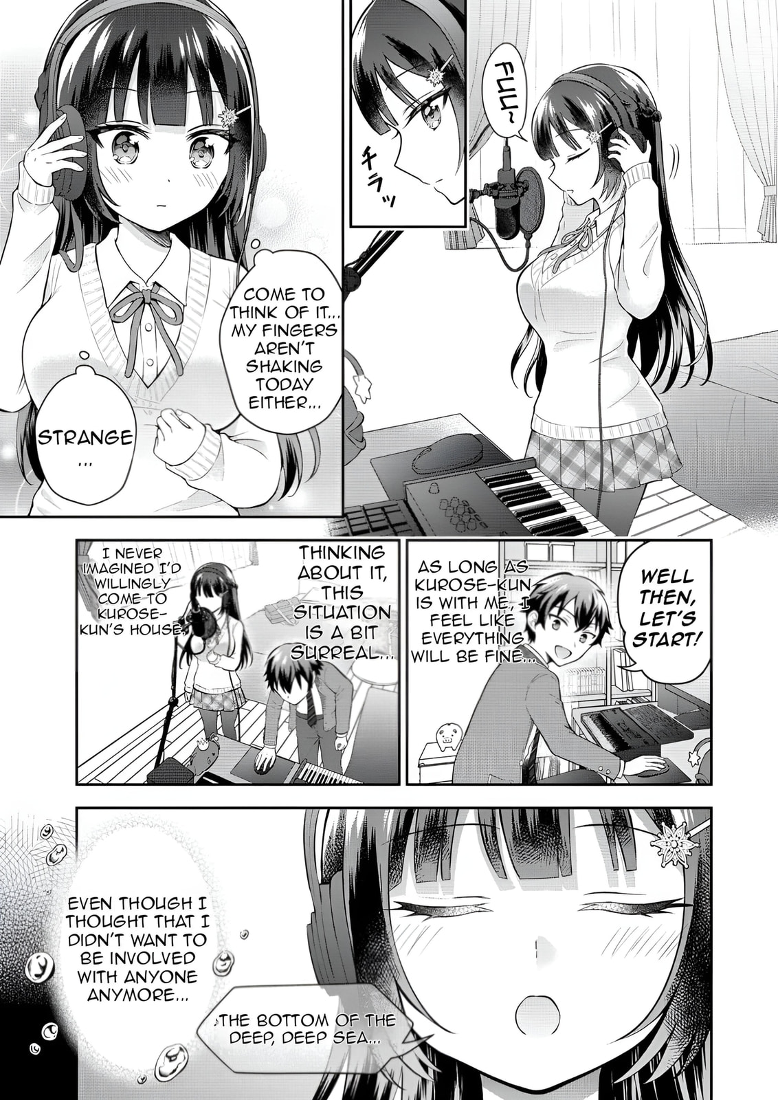 The "Inkya" Girl Sitting Next to Me Was My Favorite Singer. Sing My Song! Chapter 6 page 26 - 