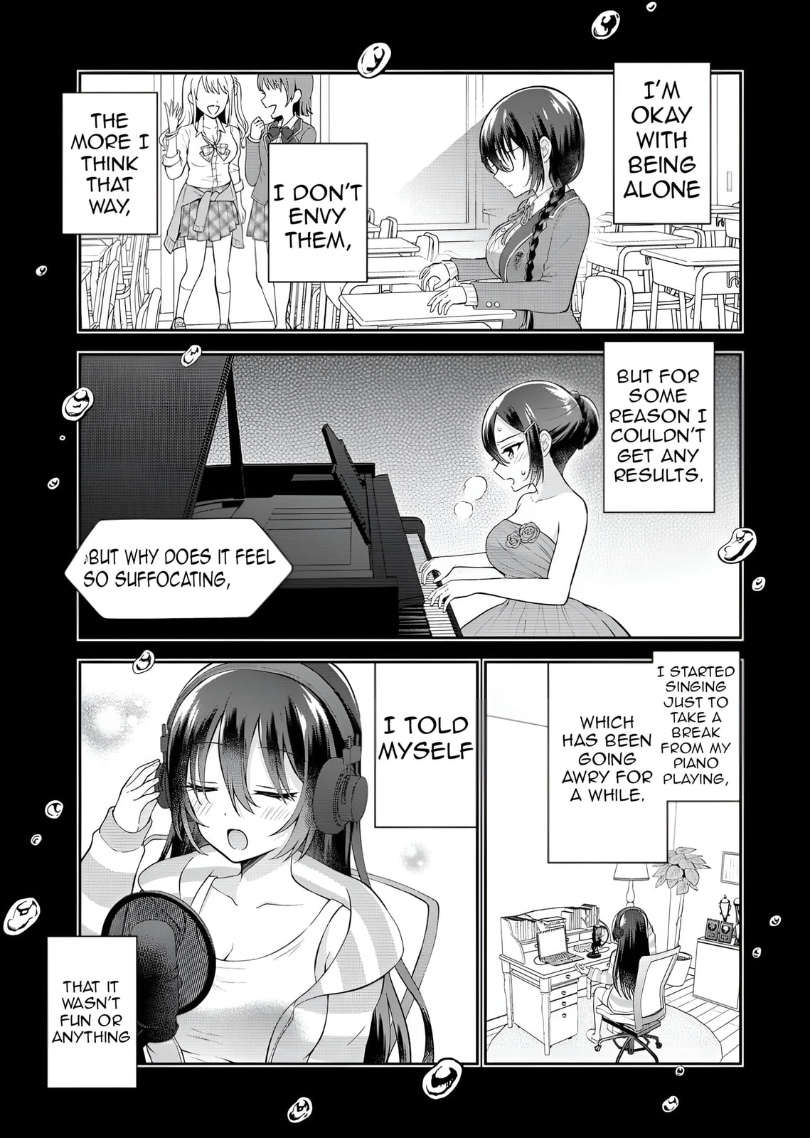 The "Inkya" Girl Sitting Next to Me Was My Favorite Singer. Sing My Song! Chapter 6 page 28 - 