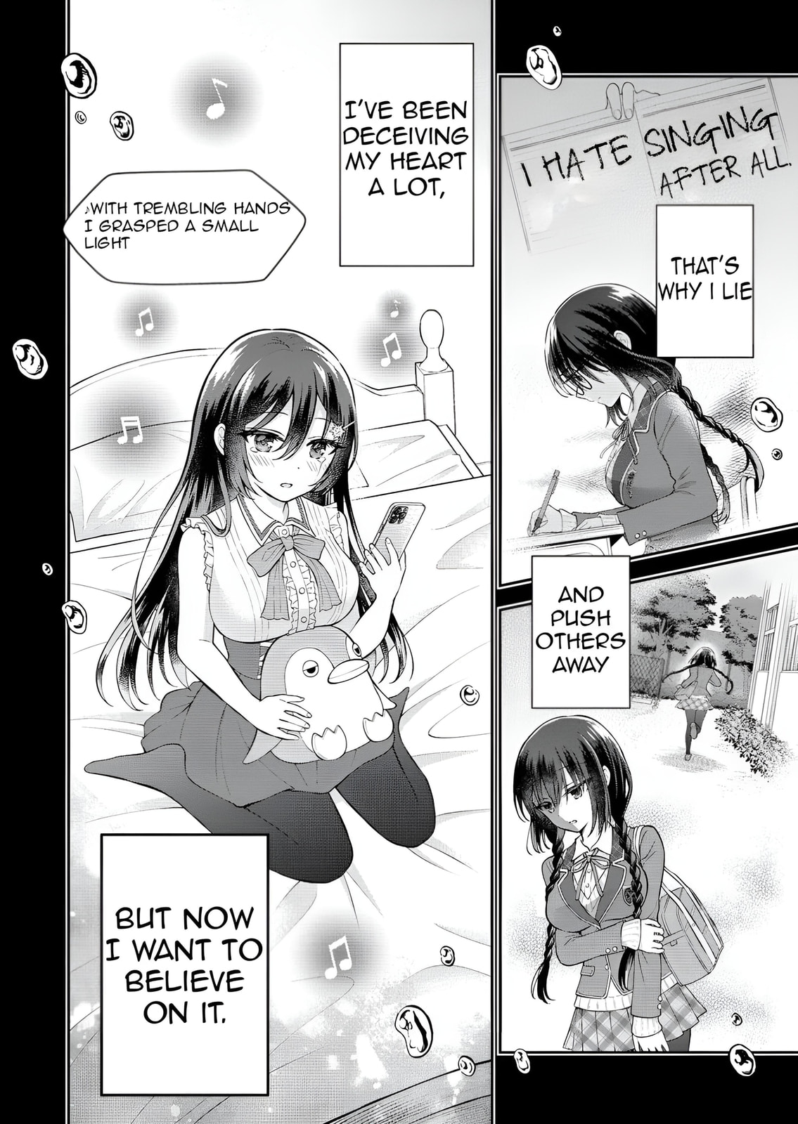 The "Inkya" Girl Sitting Next to Me Was My Favorite Singer. Sing My Song! Chapter 6 page 29 - 