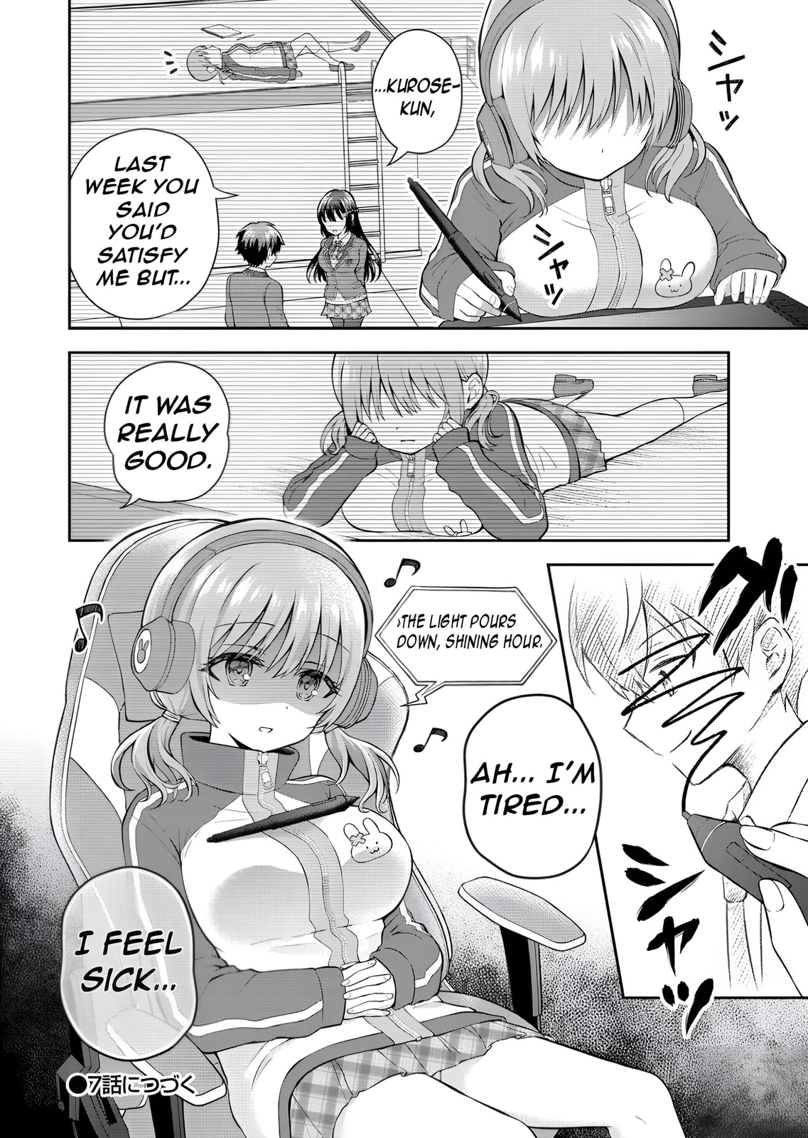 The "Inkya" Girl Sitting Next to Me Was My Favorite Singer. Sing My Song! Chapter 6 page 37 - 