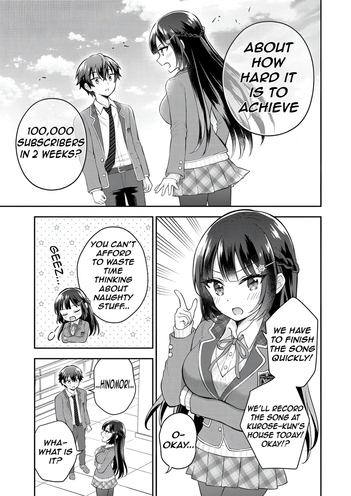 The "Inkya" Girl Sitting Next to Me Was My Favorite Singer. Sing My Song! Chapter 6 page 8 - 