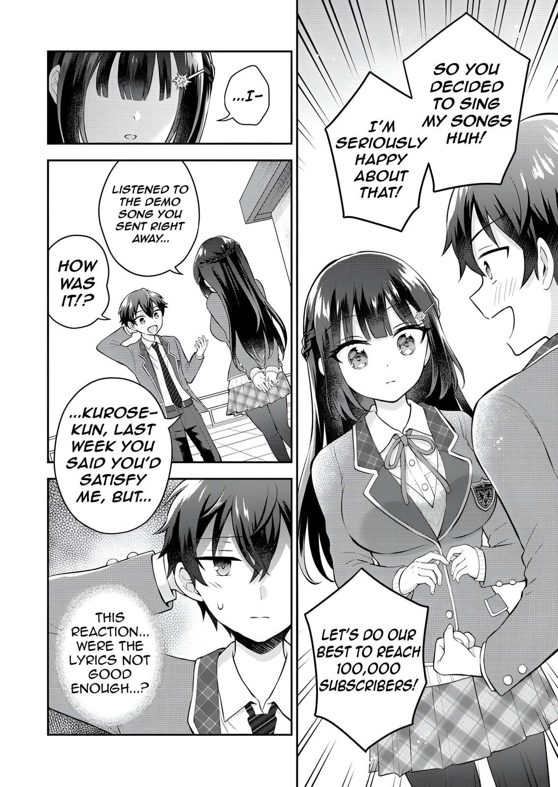 The "Inkya" Girl Sitting Next to Me Was My Favorite Singer. Sing My Song! Chapter 6 page 9 - 