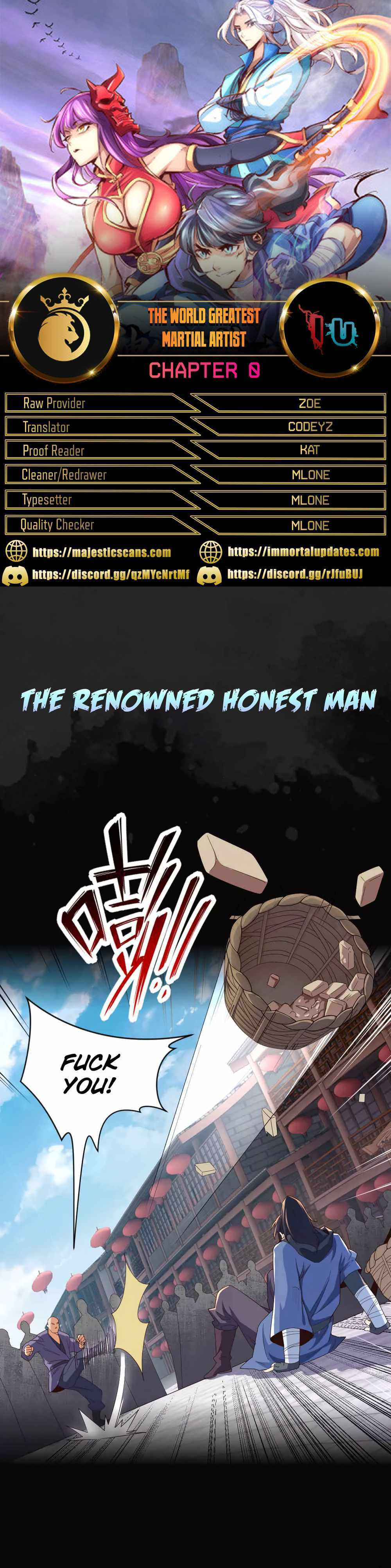 The Insane Martial Arts World: Second to None (Colored) Chapter 0 page 1 - 