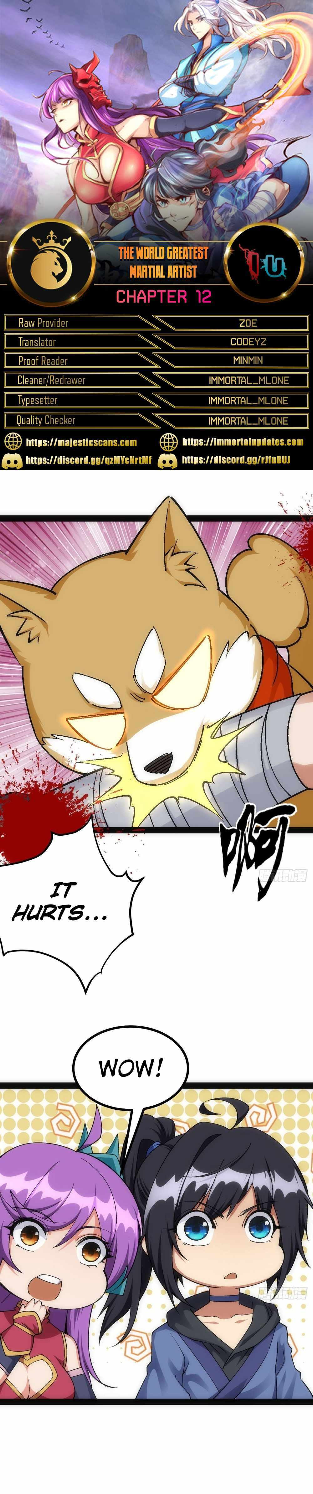 The Insane Martial Arts World: Second to None (Colored) Chapter 12 page 1 - 