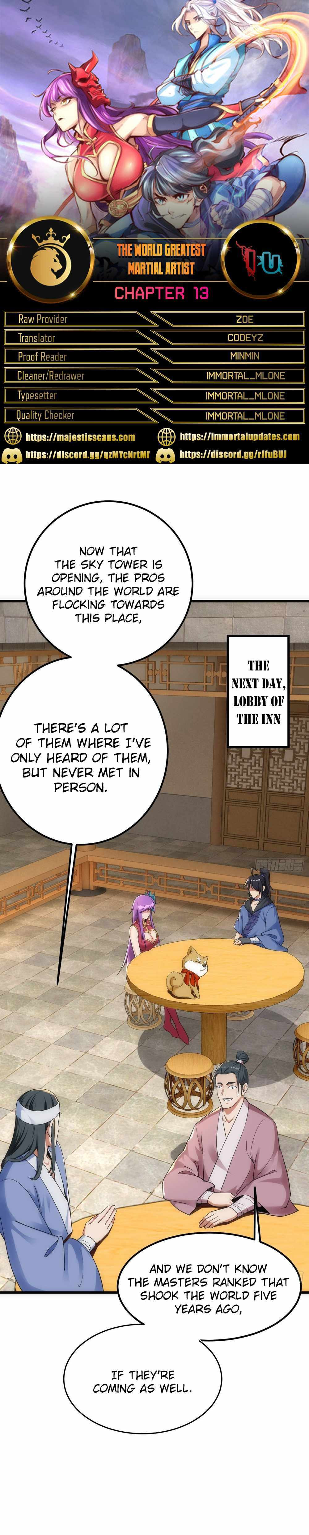 The Insane Martial Arts World: Second to None (Colored) Chapter 13 page 1 - 