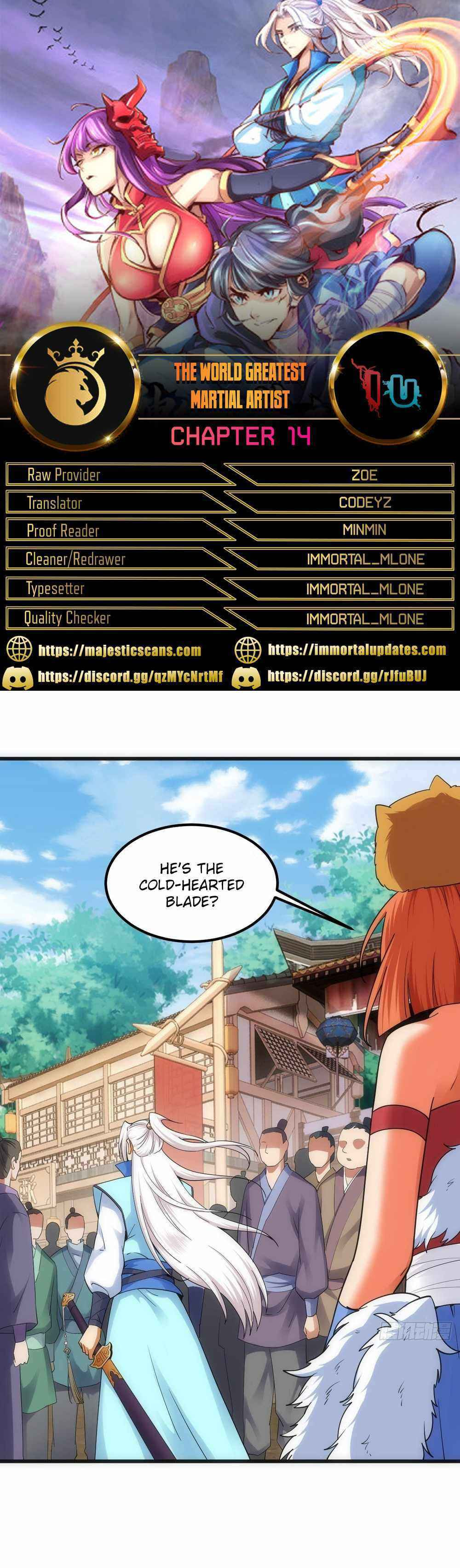 The Insane Martial Arts World: Second to None (Colored) Chapter 14 page 1 - 