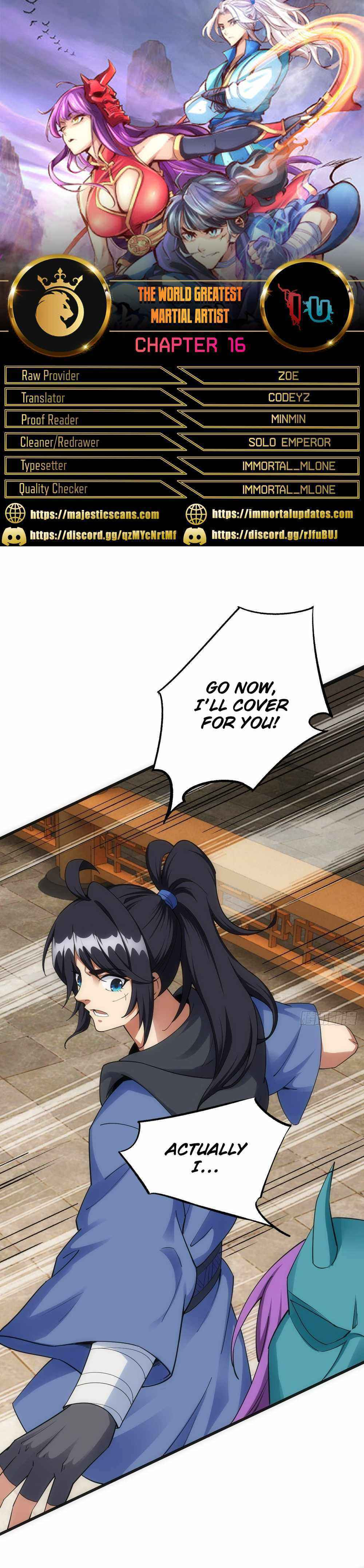 The Insane Martial Arts World: Second to None (Colored) Chapter 16 page 1 - 