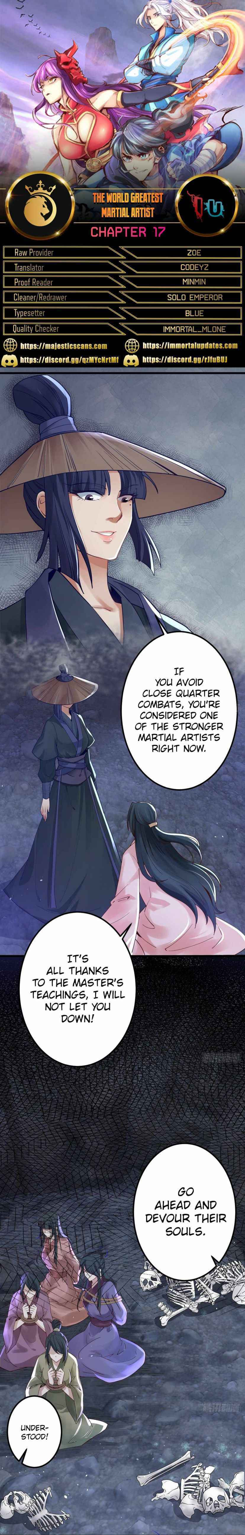 The Insane Martial Arts World: Second to None (Colored) Chapter 17 page 1 - 
