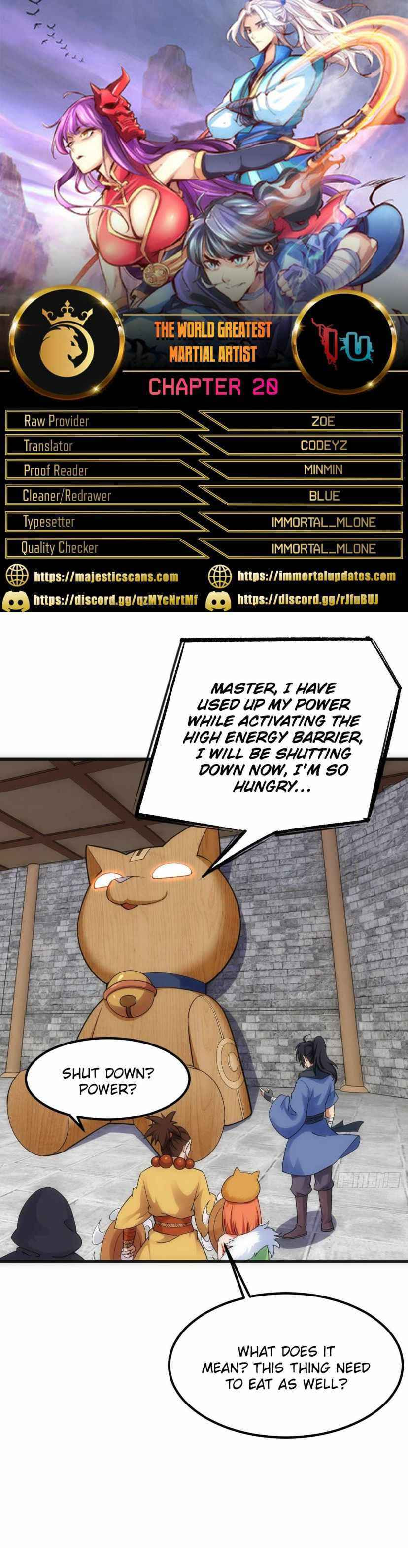 The Insane Martial Arts World: Second to None (Colored) Chapter 20 page 1 - 