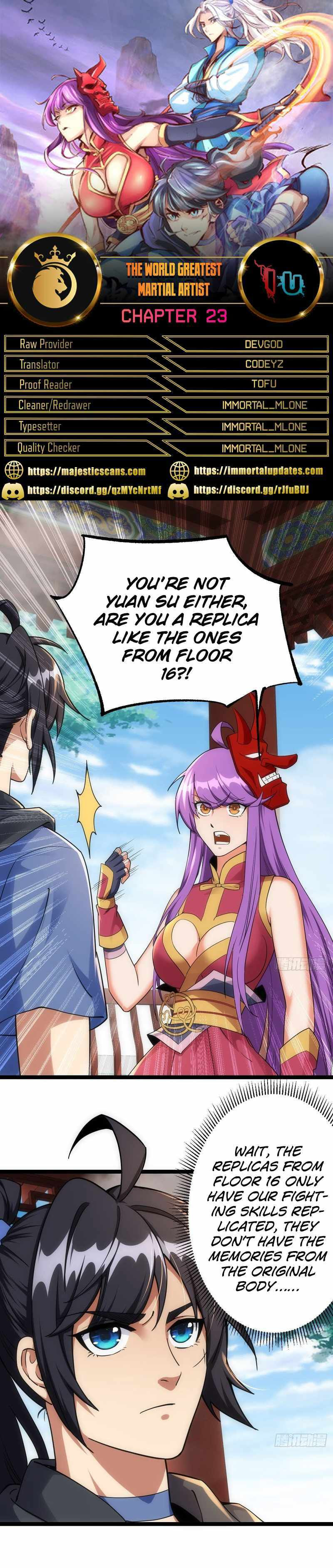 The Insane Martial Arts World: Second to None (Colored) Chapter 23 page 1 - 