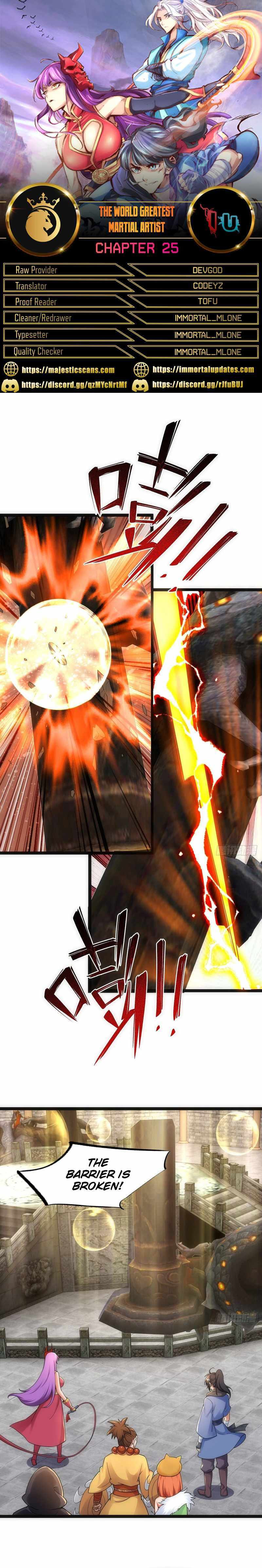 The Insane Martial Arts World: Second to None (Colored) Chapter 25 page 1 - 