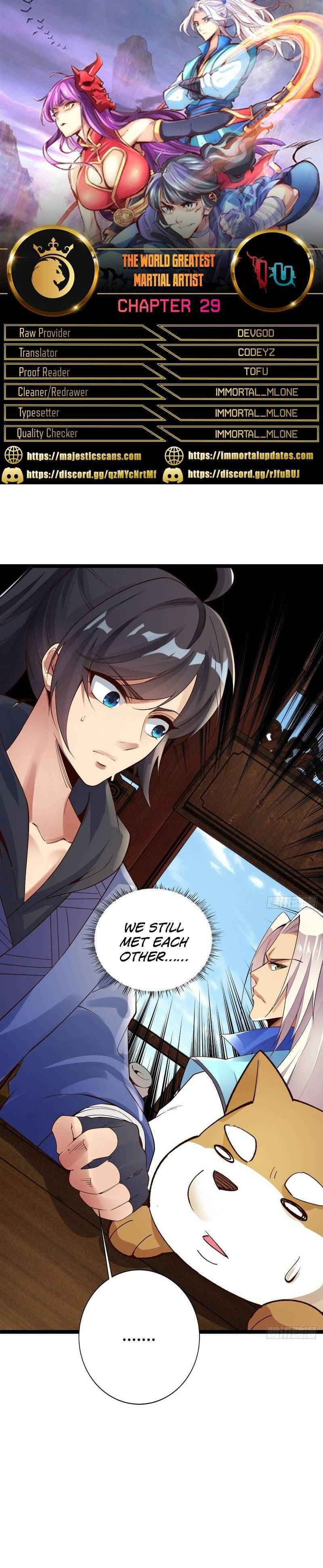 The Insane Martial Arts World: Second to None (Colored) Chapter 29 page 1 - 