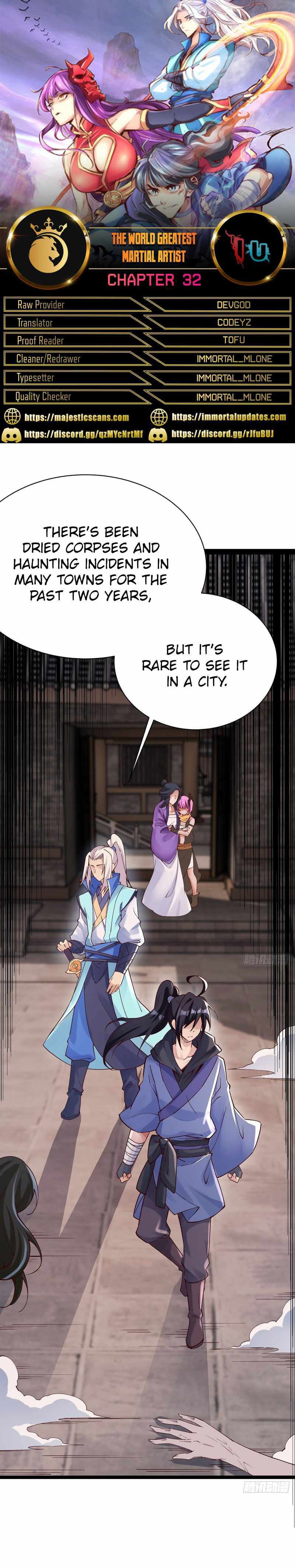 The Insane Martial Arts World: Second to None (Colored) Chapter 32 page 1 - 